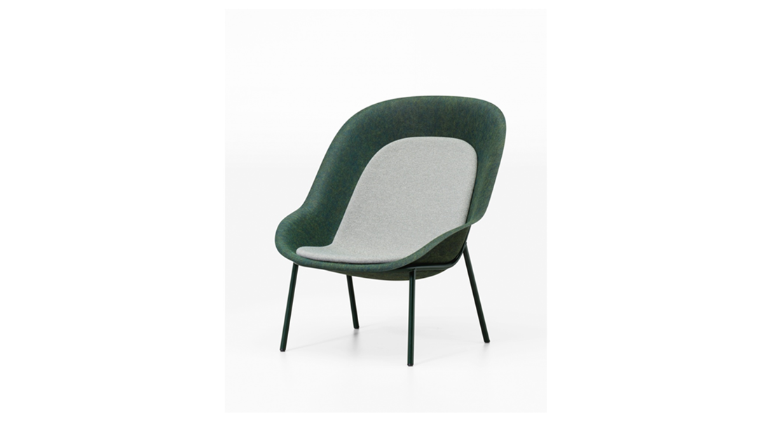 De Vorm Nook Pet Felt Lounge Chair