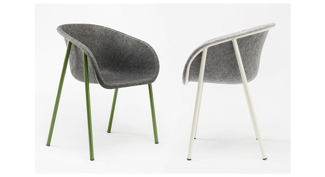 De Vorm LJ 1 Pet Felt Armchair