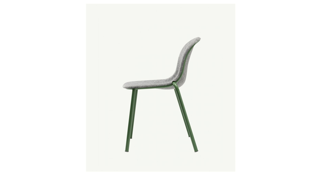 De Vorm LJ2 PET Felt Stack Chair